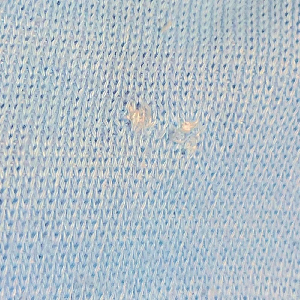 VTG 60’s 70’s Tennis Racquet Print V-Neck Sweater - Picture 3 of 4